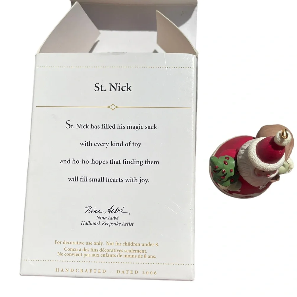 Hallmark Keepsake St Nick Vintage 2006 Ornament